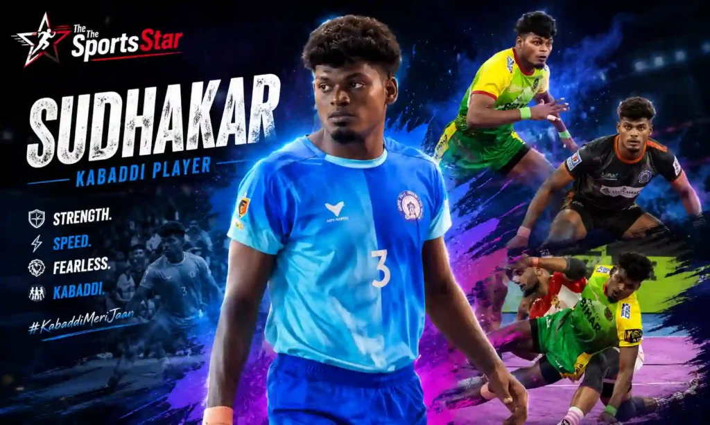 Sudhakar (Kabaddi Player) career