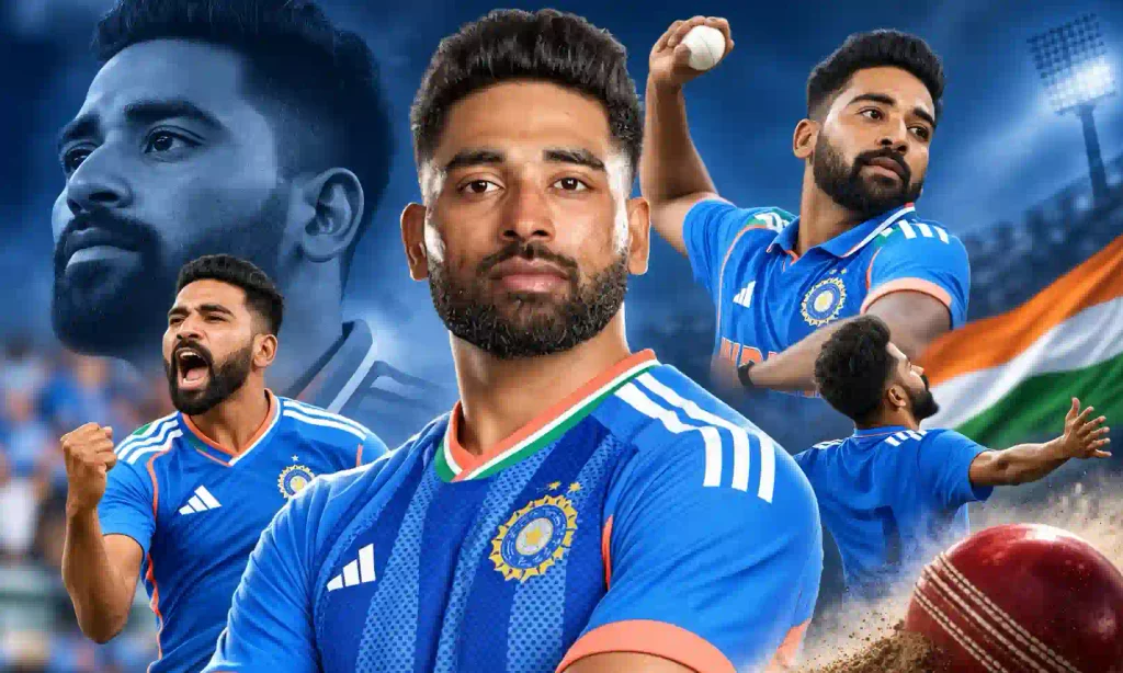Mohammed Siraj Career