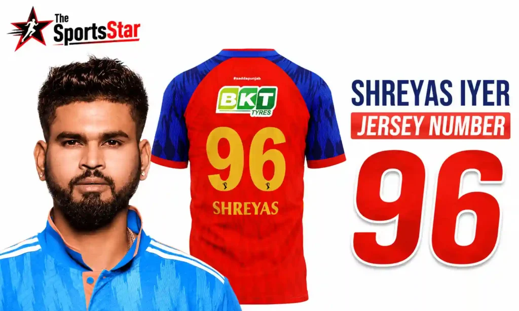 Shreyas Iyer Jersey Number