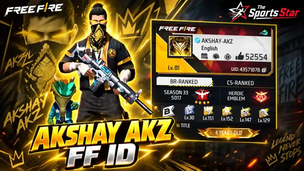Akshay AKZ FF ID