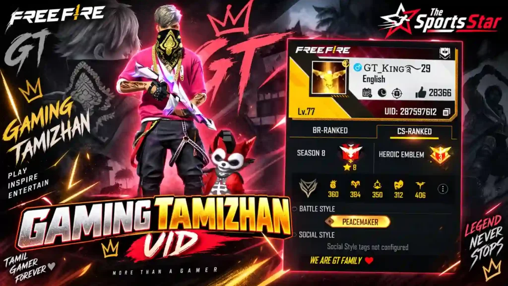 Gaming Tamizhan UID